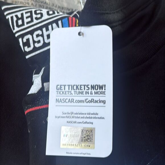 NASCAR Men's Checkered Flag Sports Black 2025 Cup Series Schedule T-Shirt xl NWT - Picture 6 of 6